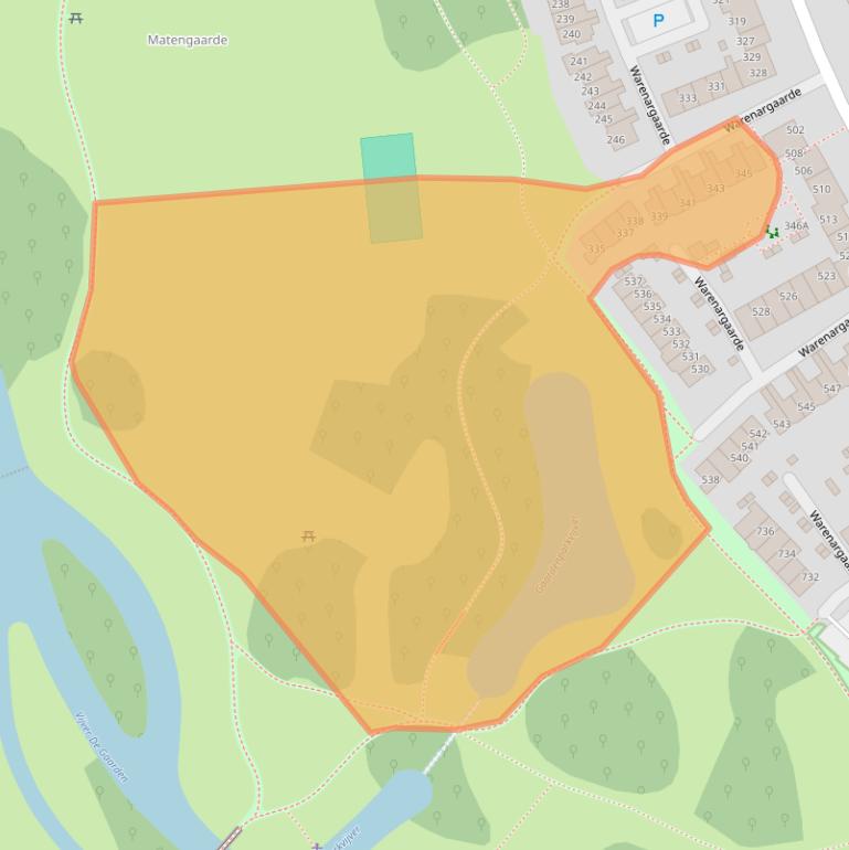 Kaart van postcodegebied 7329GG.