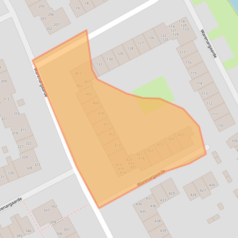 Kaart van postcodegebied 7329GH.