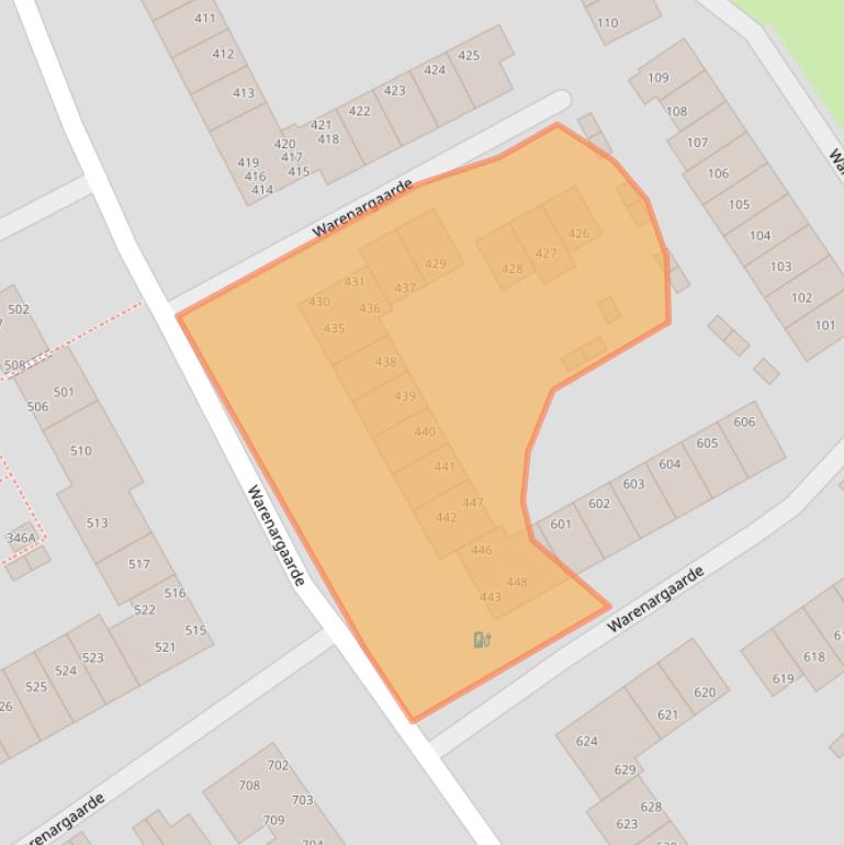 Kaart van postcodegebied 7329GJ.