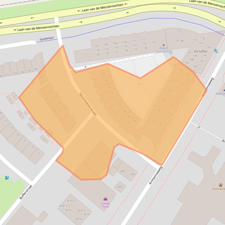 Kaart van postcodegebied 7331AE.