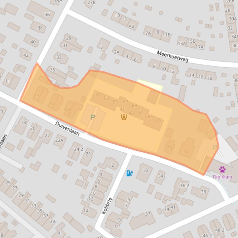 Kaart van postcodegebied 7331AR.