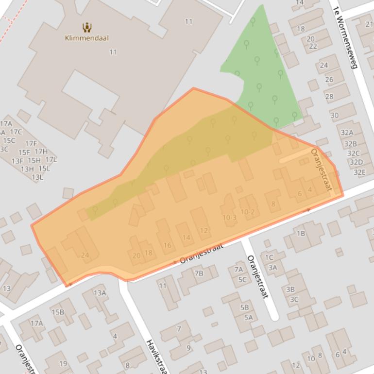 Kaart van postcodegebied 7331BV.
