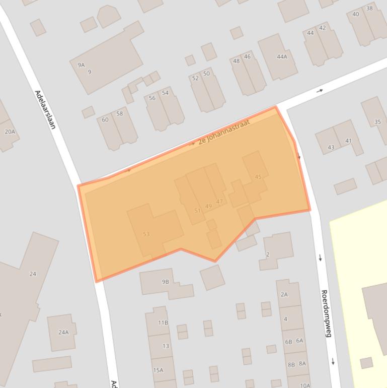 Kaart van postcodegebied 7331CG.