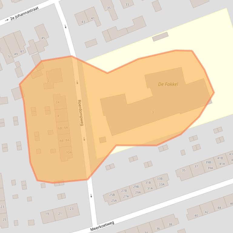 Kaart van postcodegebied 7331CL.