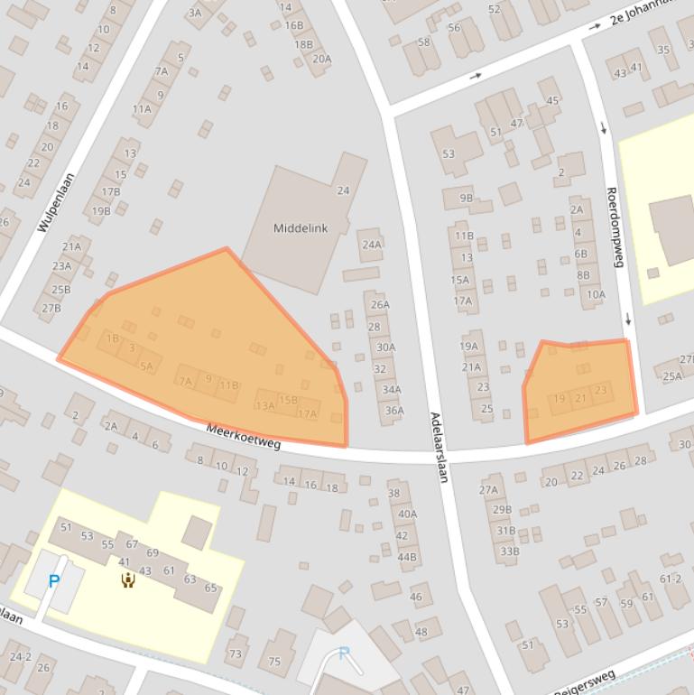 Kaart van postcodegebied 7331CM.