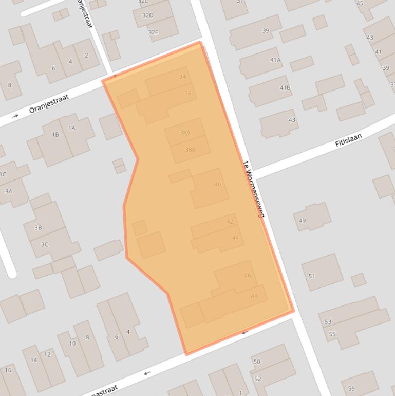 Kaart van postcodegebied 7331DG.