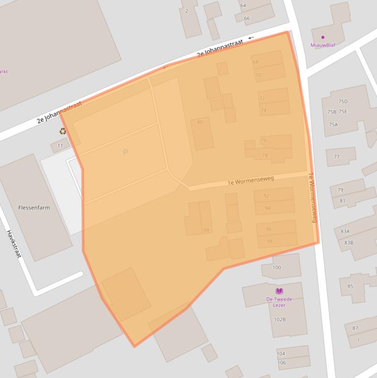 Kaart van postcodegebied 7331DJ.