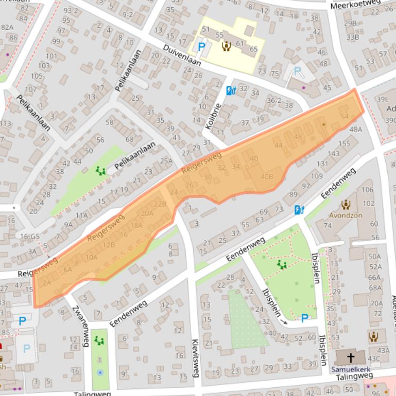 Kaart van postcodegebied 7331DP.