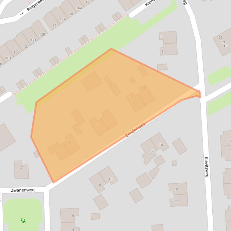 Kaart van postcodegebied 7331DV.