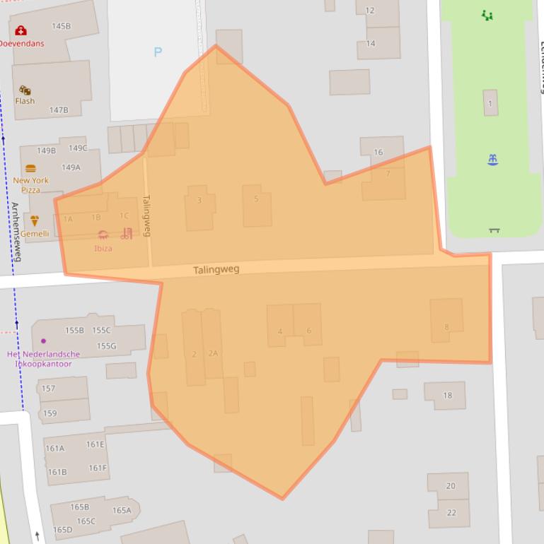 Kaart van postcodegebied 7331EM.