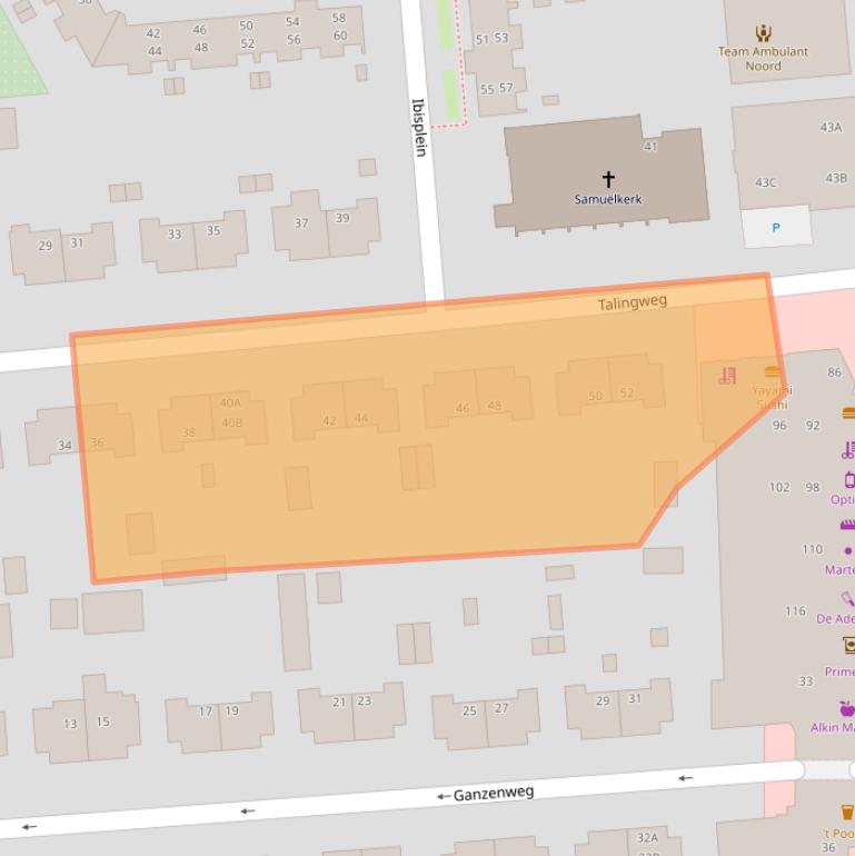 Kaart van postcodegebied 7331ES.