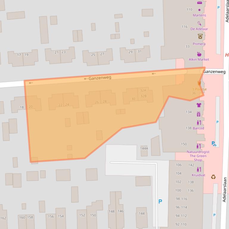 Kaart van postcodegebied 7331EX.