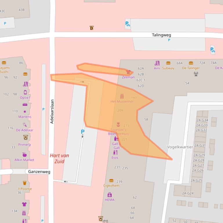 Kaart van postcodegebied 7331GB.