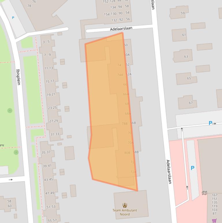 Kaart van postcodegebied 7331GG.