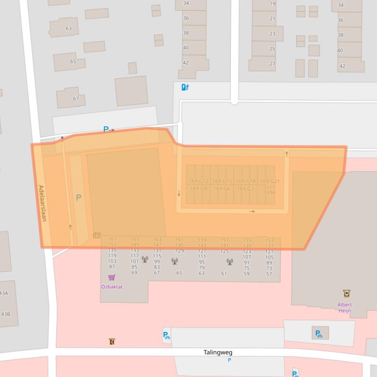 Kaart van postcodegebied 7331GM.