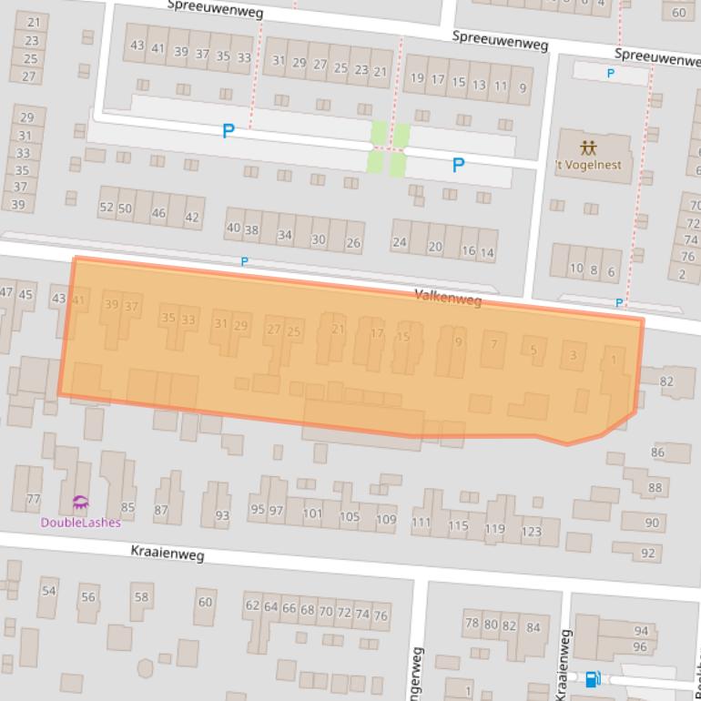 Kaart van postcodegebied 7331HC.