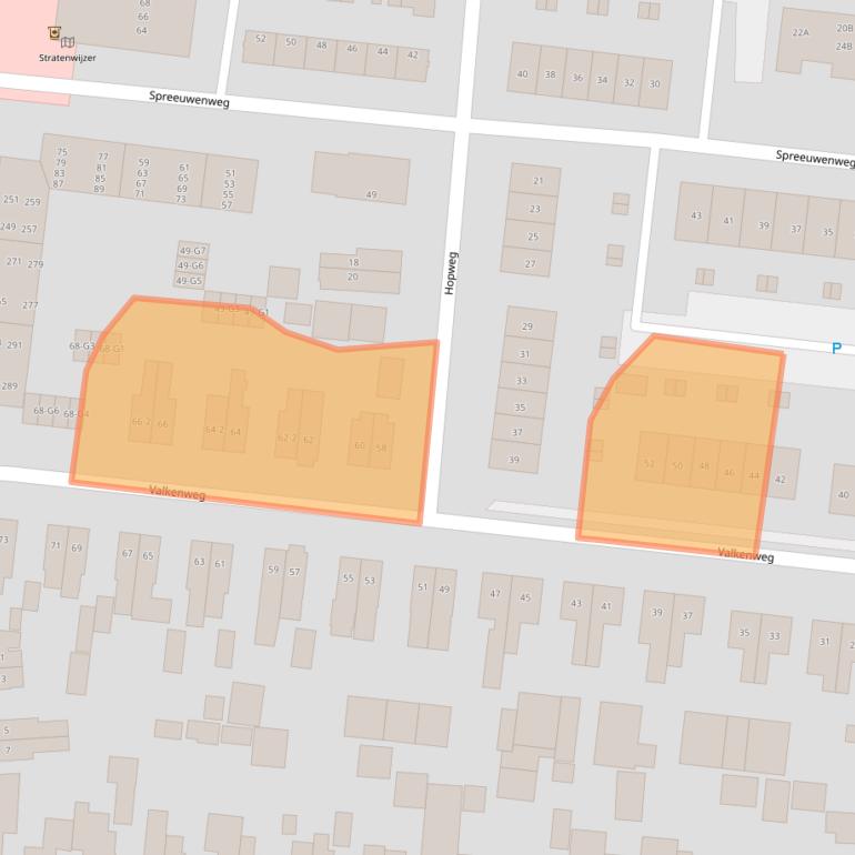 Kaart van postcodegebied 7331HJ.