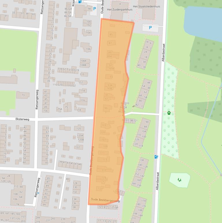 Kaart van postcodegebied 7331HN.