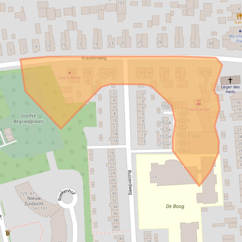 Kaart van postcodegebied 7331HZ.