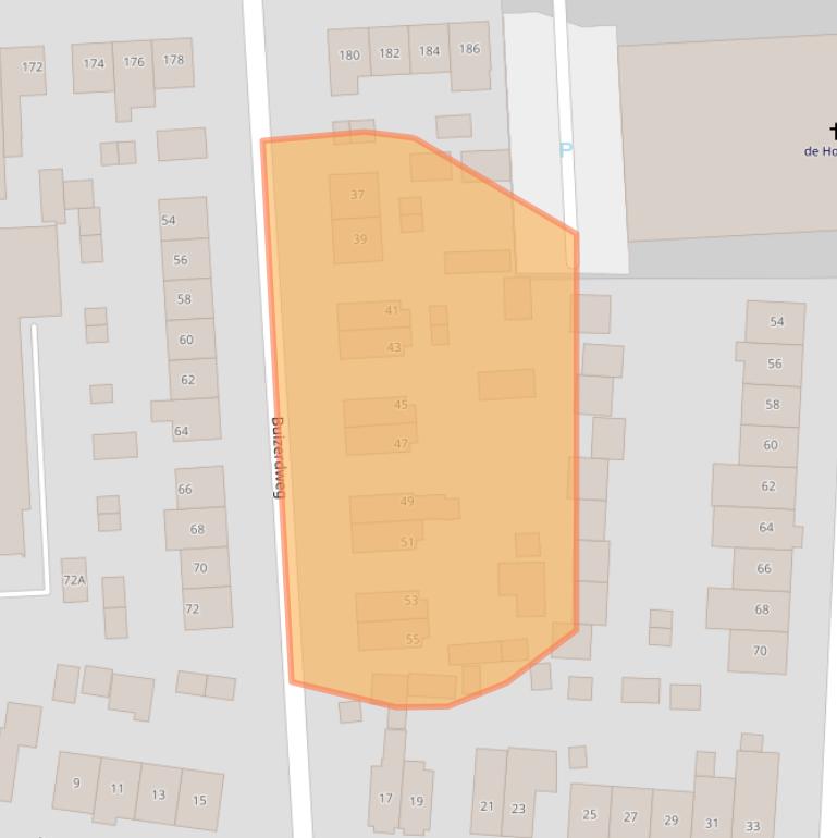 Kaart van postcodegebied 7331JE.