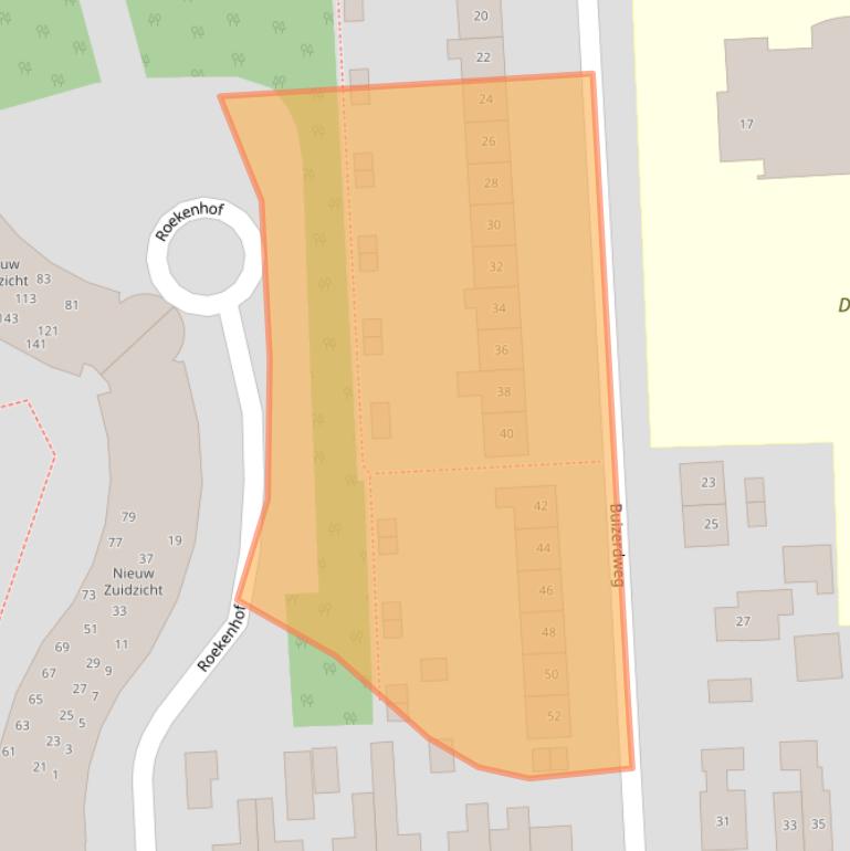 Kaart van postcodegebied 7331JH.