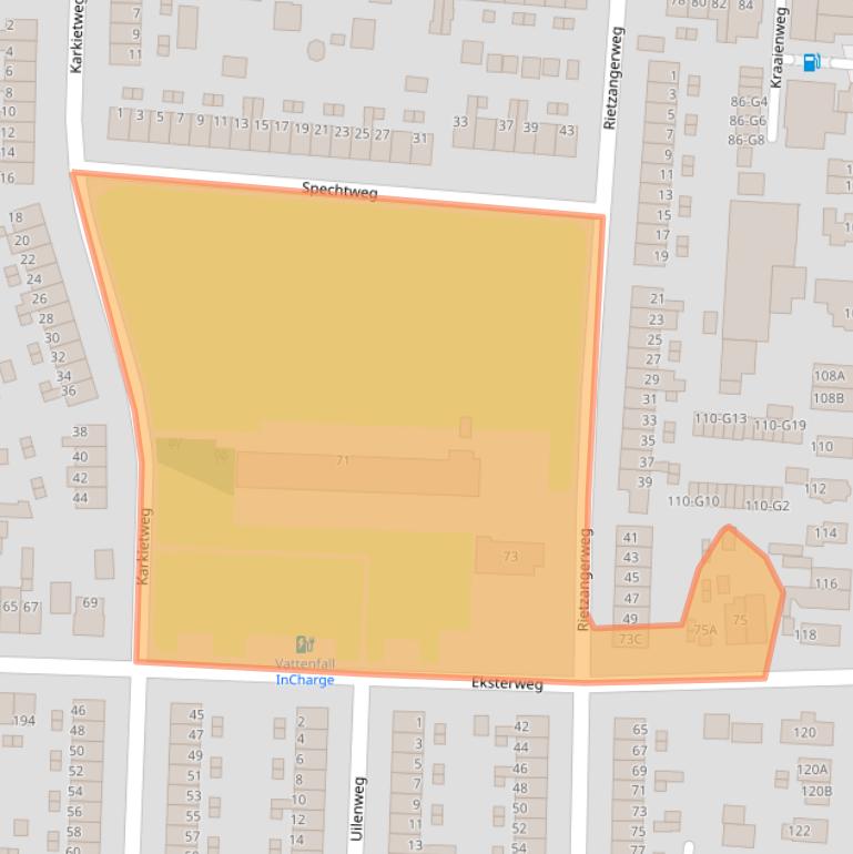 Kaart van postcodegebied 7331JM.