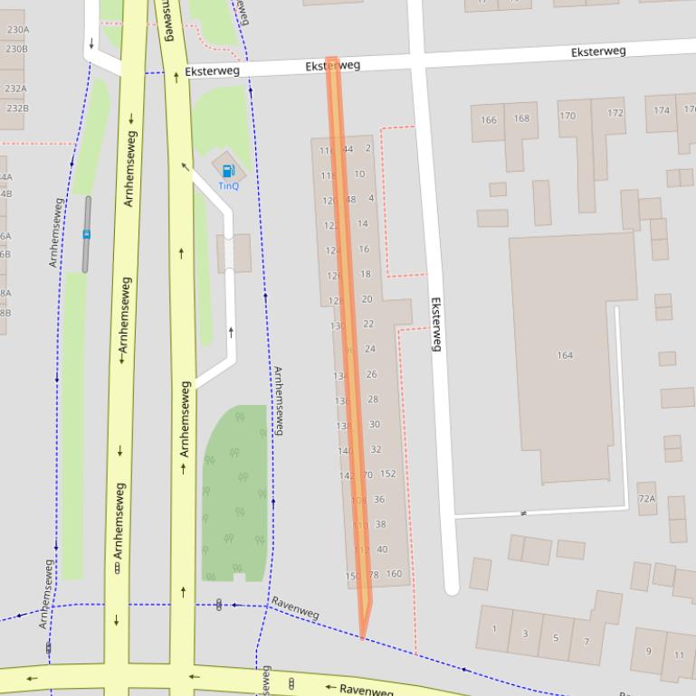 Kaart van postcodegebied 7331JR.