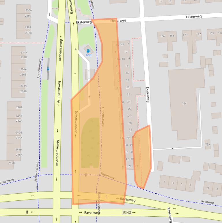 Kaart van postcodegebied 7331JS.