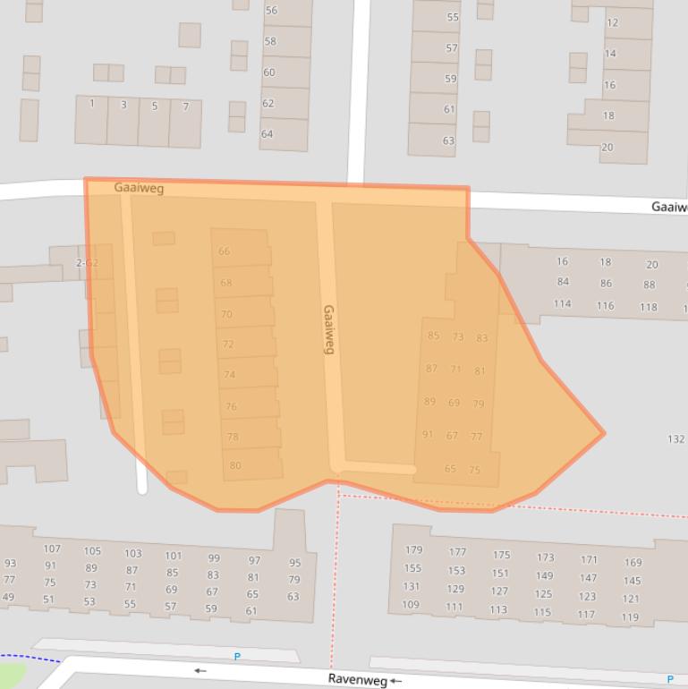 Kaart van postcodegebied 7331KJ.