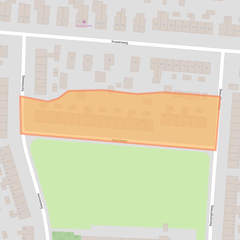 Kaart van postcodegebied 7331KL.