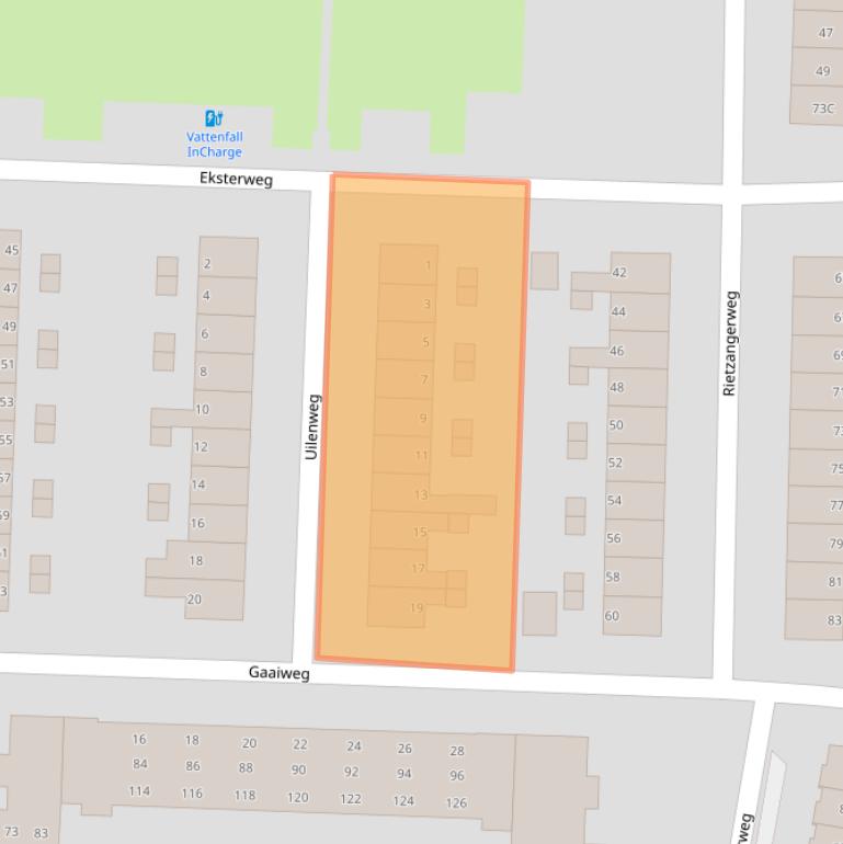 Kaart van postcodegebied 7331KR.