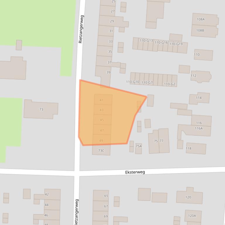 Kaart van postcodegebied 7331KV.