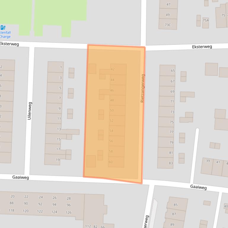 Kaart van postcodegebied 7331KZ.