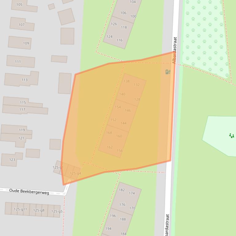 Kaart van postcodegebied 7331LK.