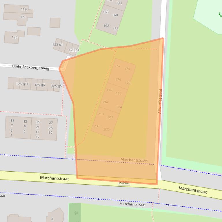 Kaart van postcodegebied 7331LL.