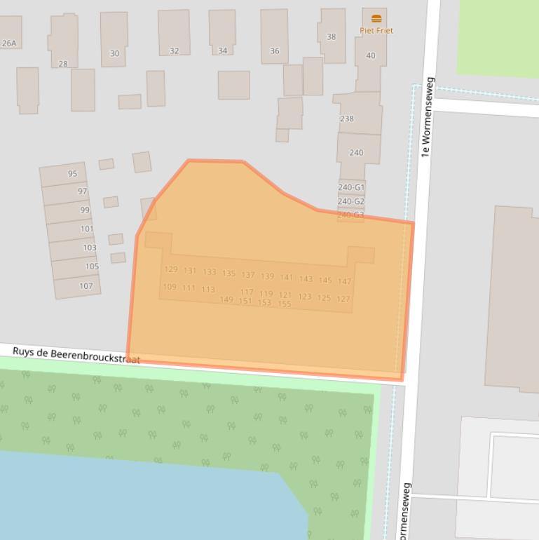 Kaart van postcodegebied 7331LR.