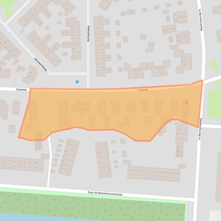 Kaart van postcodegebied 7331LV.