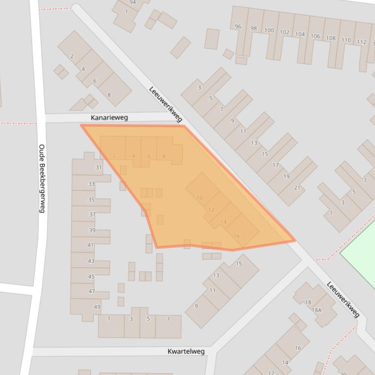Kaart van postcodegebied 7331MC.