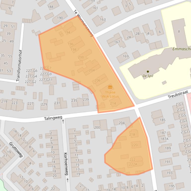 Kaart van postcodegebied 7331MS.