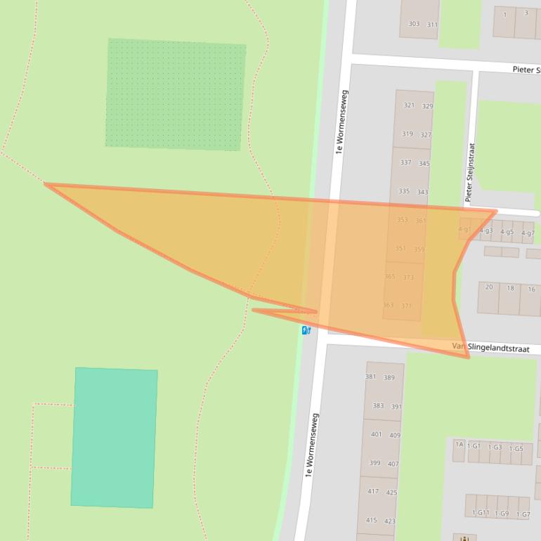 Kaart van postcodegebied 7331ND.