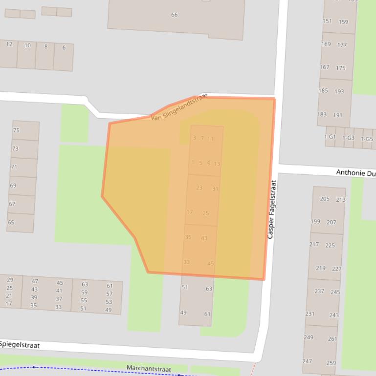 Kaart van postcodegebied 7331NL.