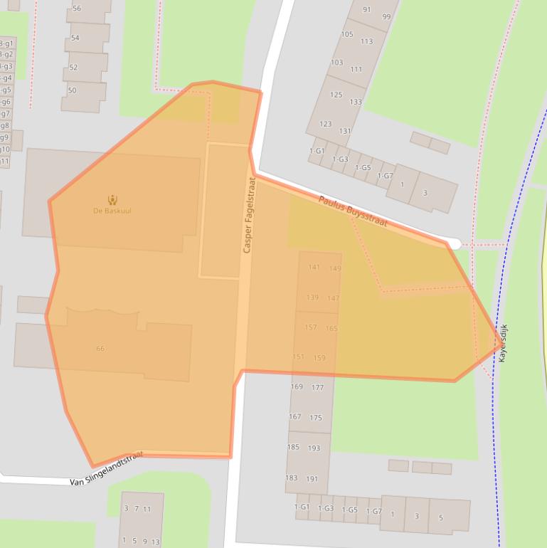 Kaart van postcodegebied 7331NZ.