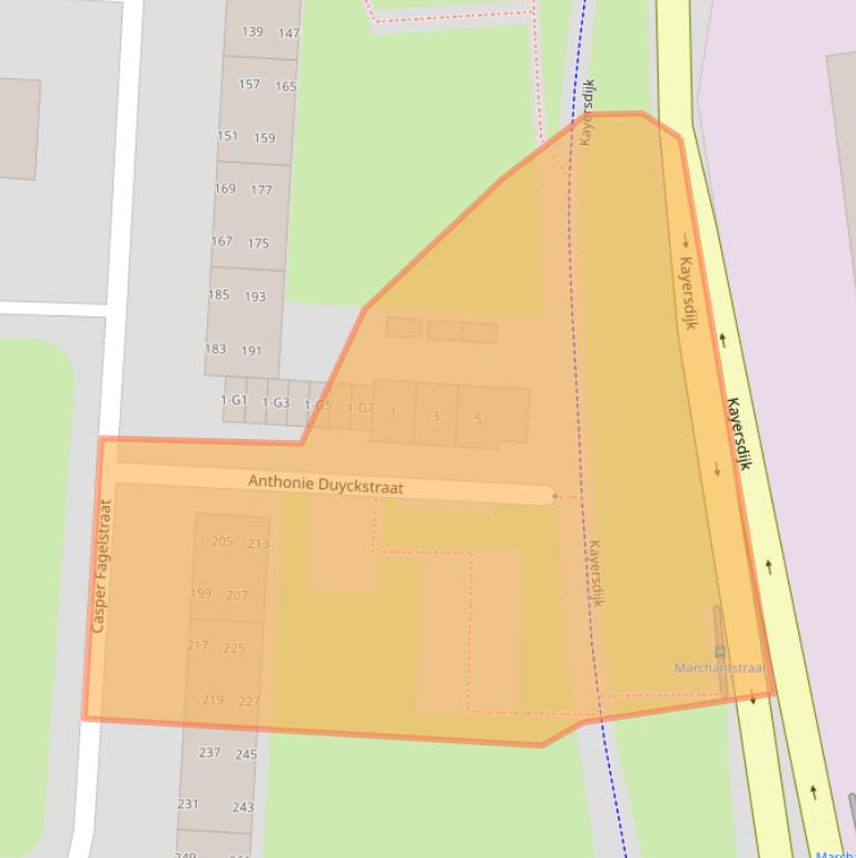 Kaart van postcodegebied 7331PB.