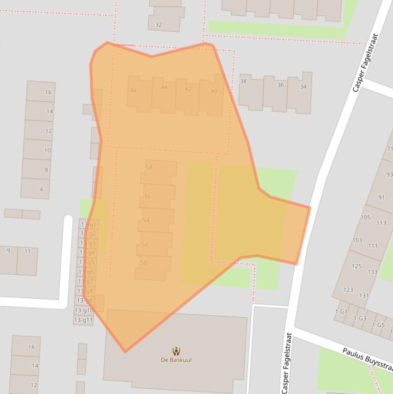 Kaart van postcodegebied 7331PE.