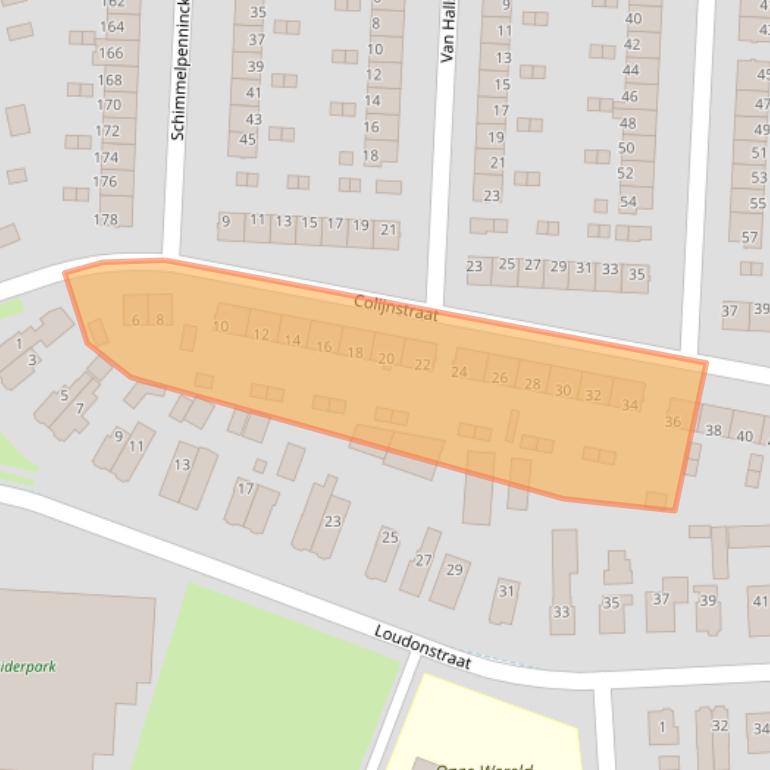 Kaart van postcodegebied 7331PK.