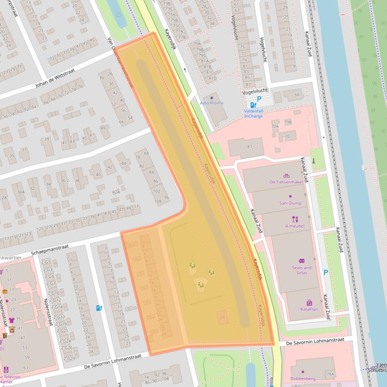 Kaart van postcodegebied 7331PT.
