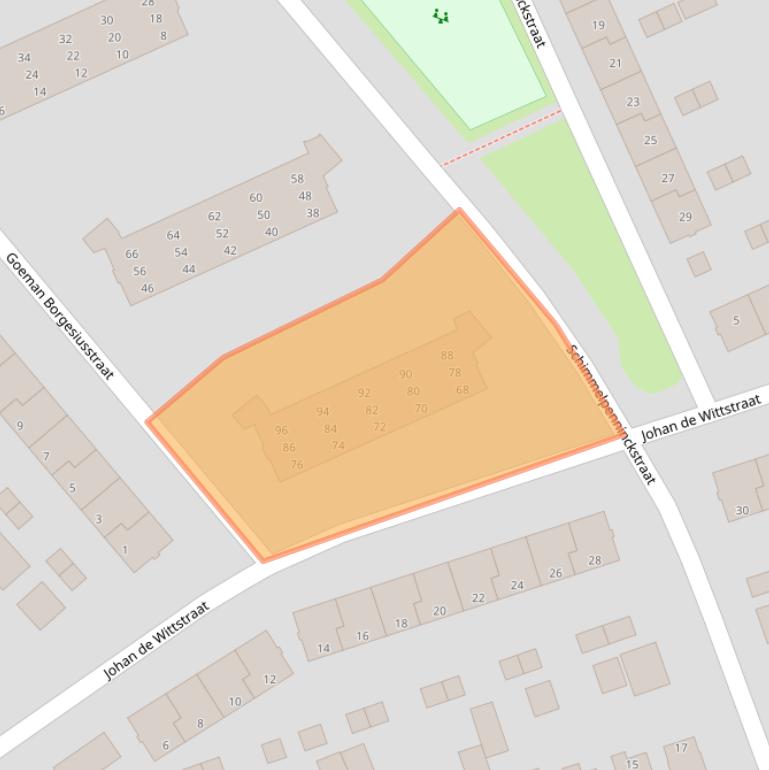 Kaart van postcodegebied 7331SK.