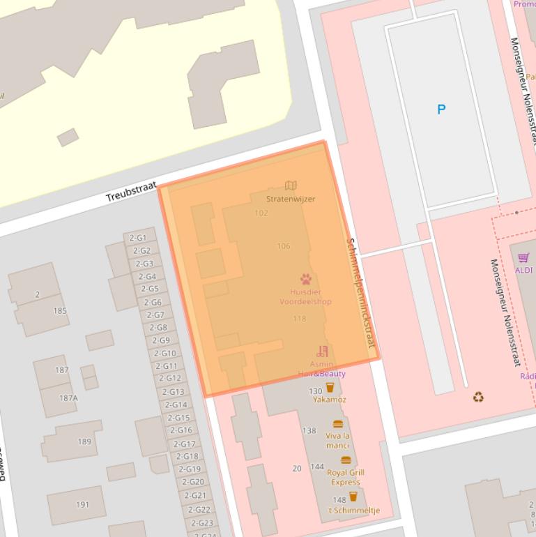 Kaart van postcodegebied 7331SL.