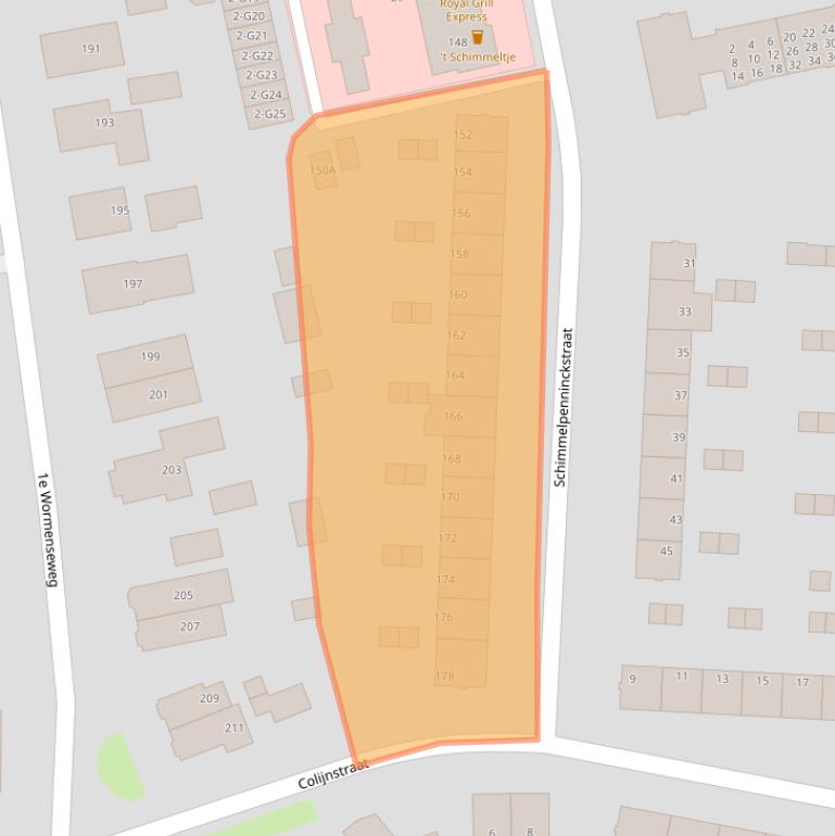 Kaart van postcodegebied 7331SN.