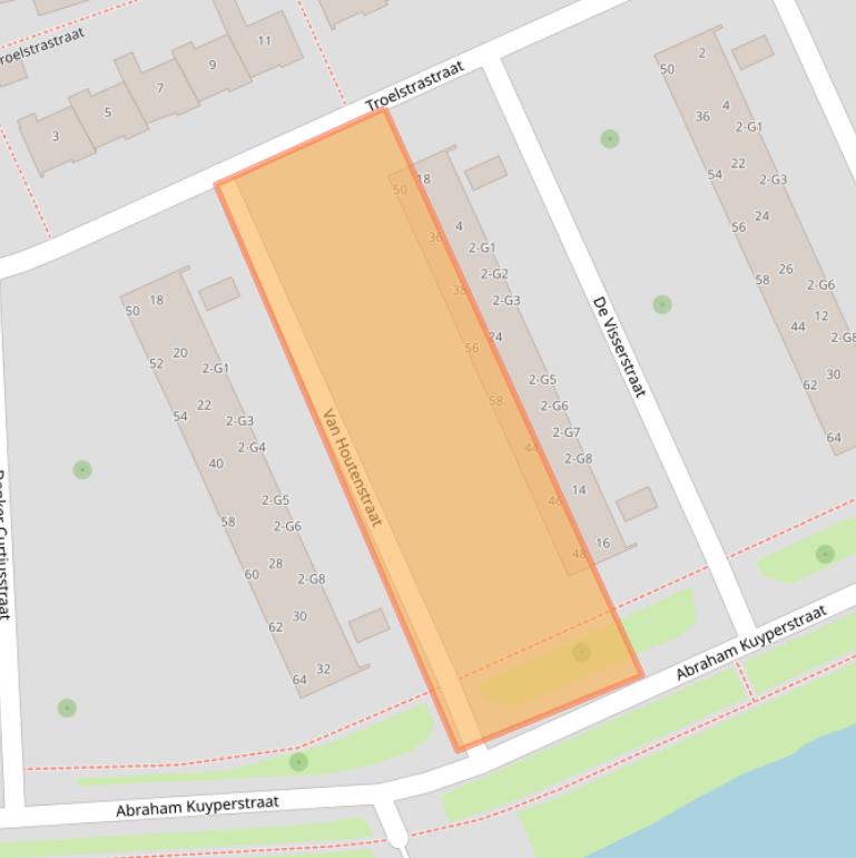 Kaart van postcodegebied 7331TB.